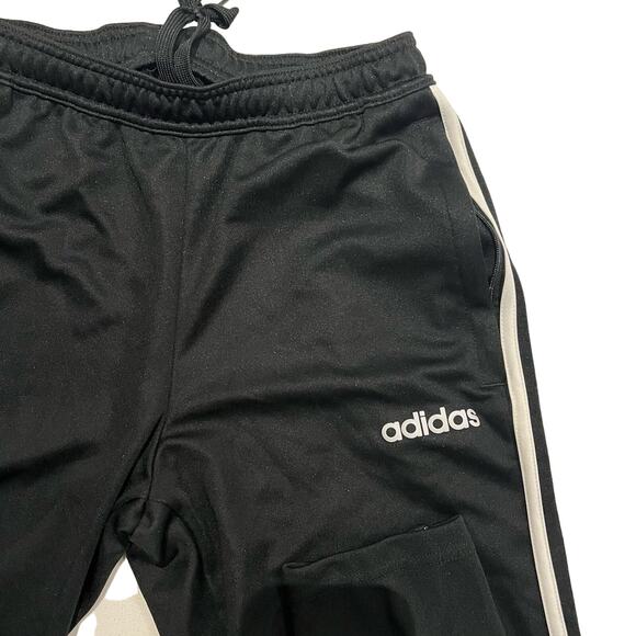 Adidas‎ Sweatpants Mens Small Black Joggers Track Pants Primegreen Zipper Pocket - Picture 1 of 10